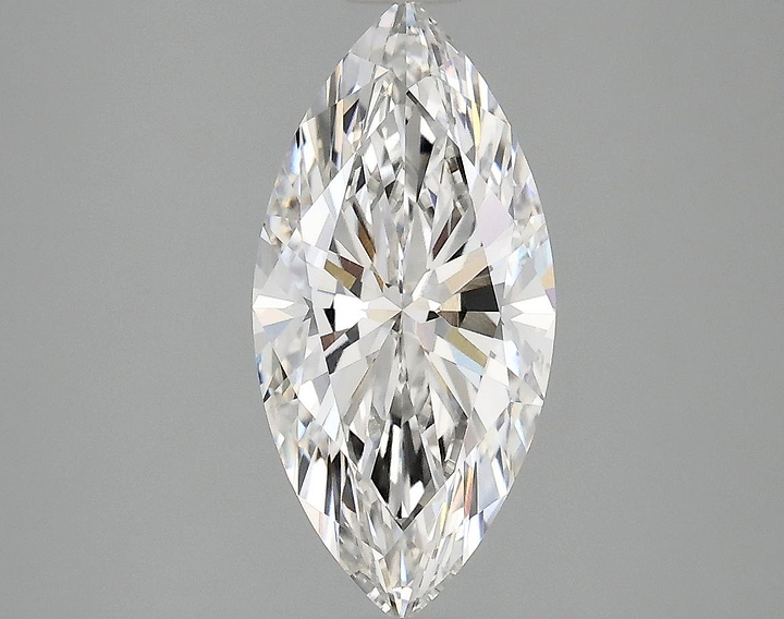 1.97 Carat Marquise Shaped Excellent Cut VVS2 IGI Certified Lab Grown Diamond