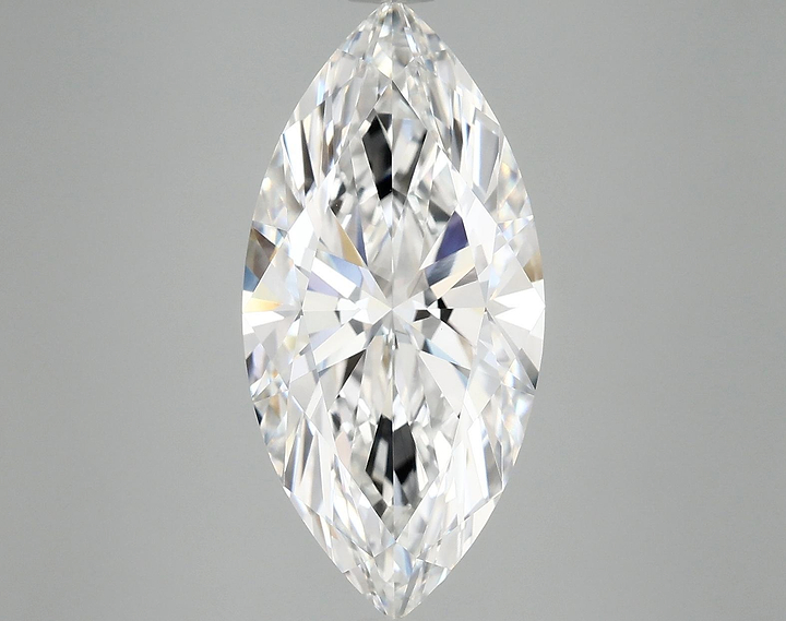 5.04 Carat Marquise Shaped Excellent Cut VVS2 IGI Certified Lab Grown Diamond