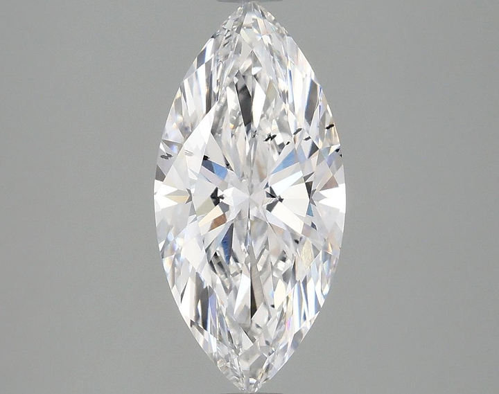 1.91 Carat Marquise Shaped Excellent Cut SI1 IGI Certified Lab Grown Diamond