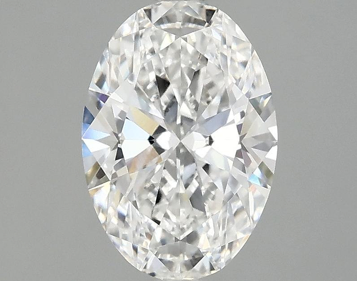1.51 Carat Oval Shaped Ideal Cut VVS2 IGI Certified Lab Grown Diamond