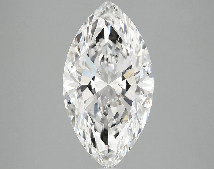 3.41 Carat Marquise Shaped Excellent Cut VS2 IGI Certified Lab Grown Diamond