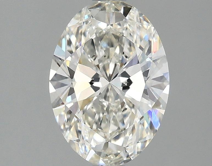 1.35 Carat Oval Shaped Ideal Cut VVS2 IGI Certified Lab Grown Diamond