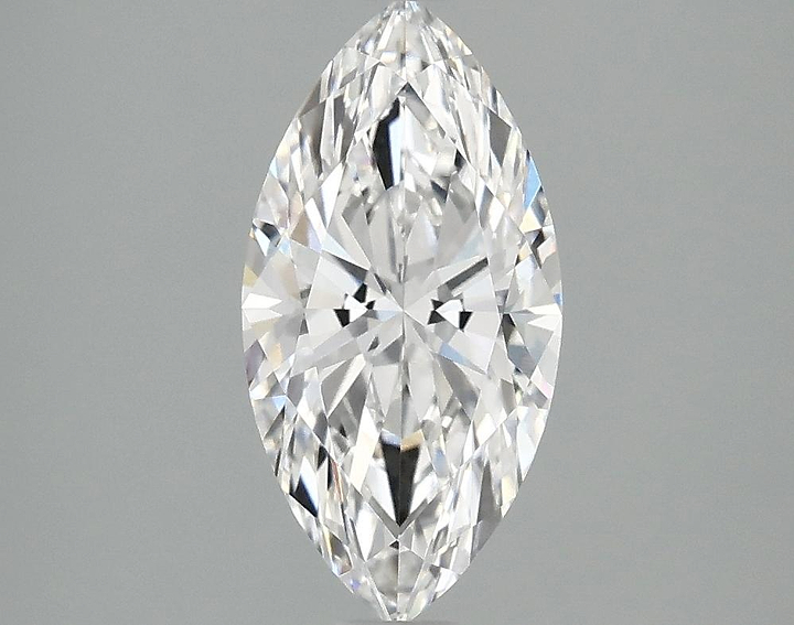 1.53 Carat Marquise Shaped Ideal Cut VVS2 IGI Certified Lab Grown Diamond