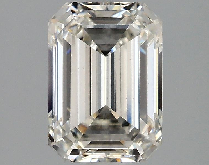 2.01 Carat Emerald Shaped Ideal Cut VS1 IGI Certified Lab Grown Diamond