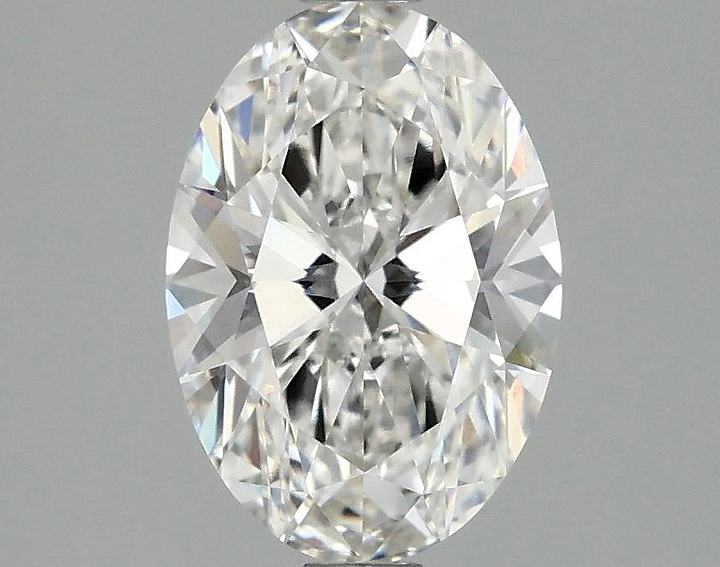 1.59 Carat Oval Shaped Ideal Cut VVS2 IGI Certified Lab Grown Diamond
