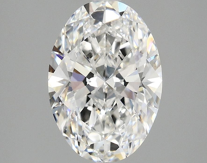 2.1 Carat Oval Shaped Ideal Cut VS1 IGI Certified Lab Grown Diamond