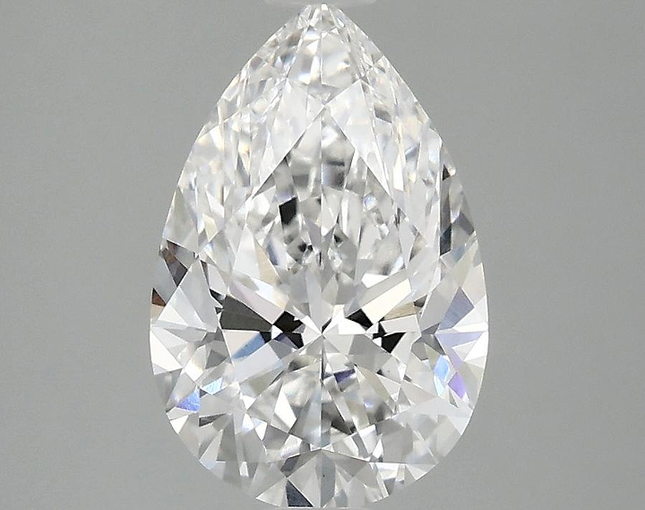 2.07 Carat Pear Shaped Excellent Cut VS1 IGI Certified Lab Grown Diamond
