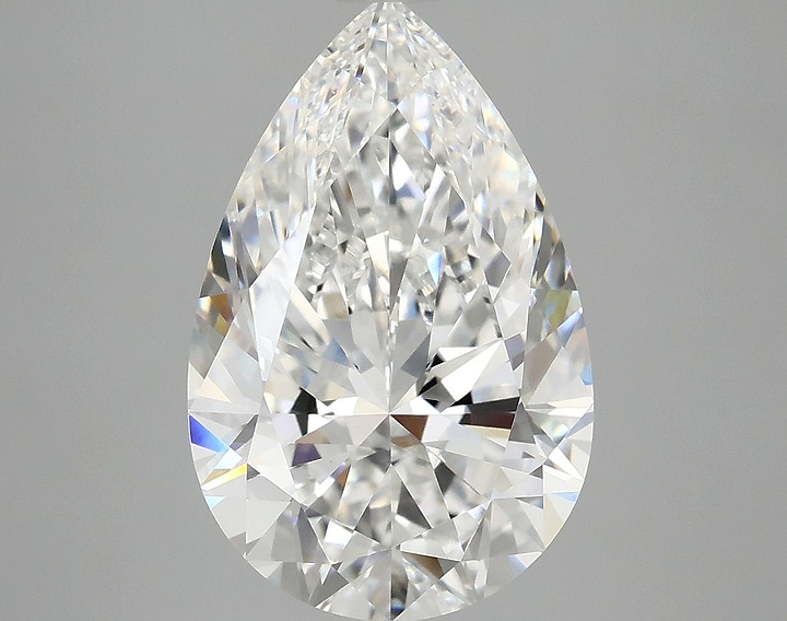 5.01 Carat Pear Shaped Ideal Cut VS1 IGI Certified Lab Grown Diamond