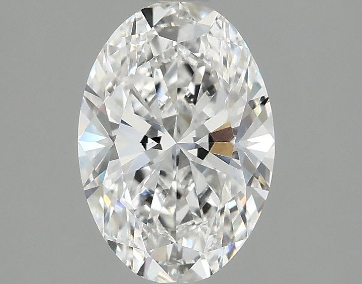 1.54 Carat Oval Shaped Ideal Cut VVS2 IGI Certified Lab Grown Diamond