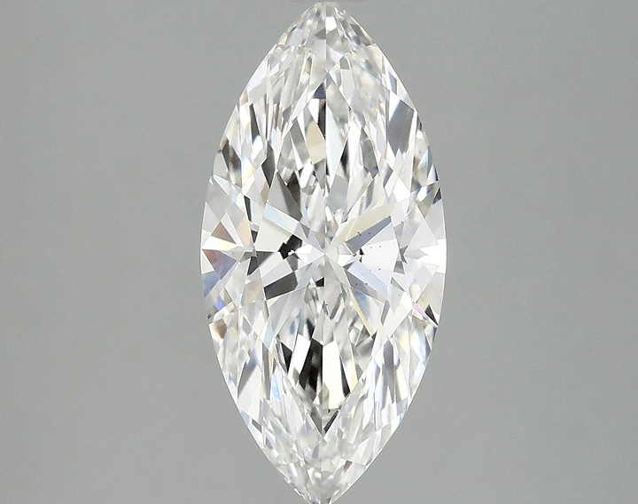2.51 Carat Marquise Shaped Very Good Cut VS2 IGI Certified Lab Grown Diamond