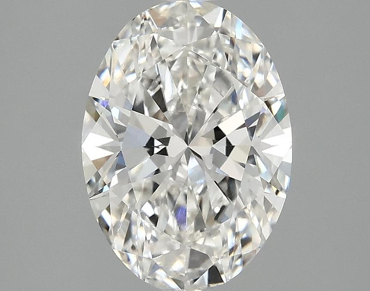 2.02 Carat Oval Shaped Ideal Cut VVS2 IGI Certified Lab Grown Diamond
