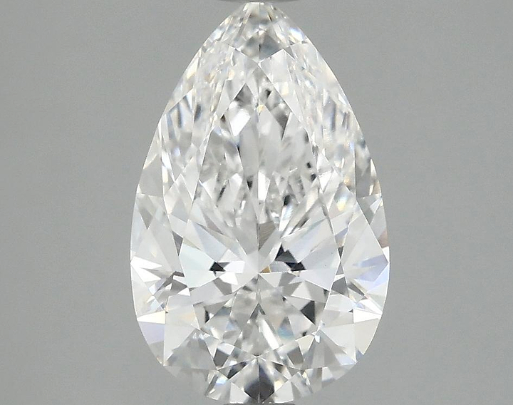 2.02 Carat Pear Shaped Ideal Cut VVS2 IGI Certified Lab Grown Diamond