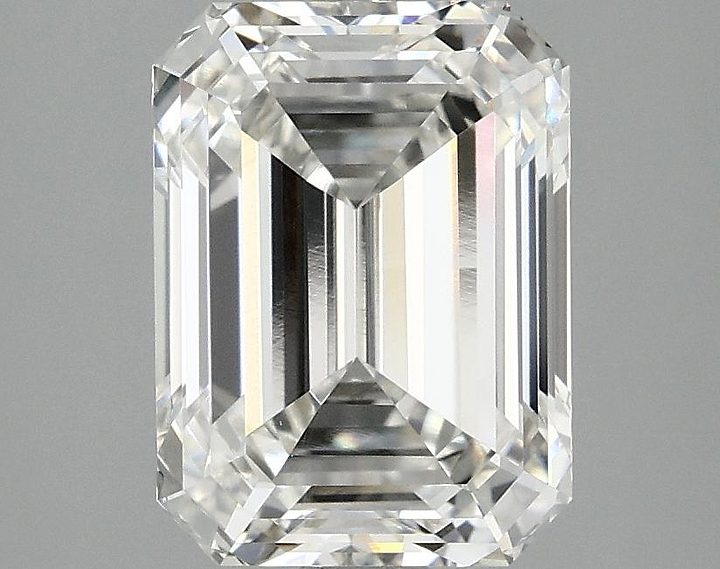 2.98 Carat Emerald Shaped Excellent Cut VVS2 IGI Certified Lab Grown Diamond