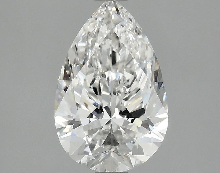 1.89 Carat Pear Shaped Ideal Cut VVS2 IGI Certified Lab Grown Diamond