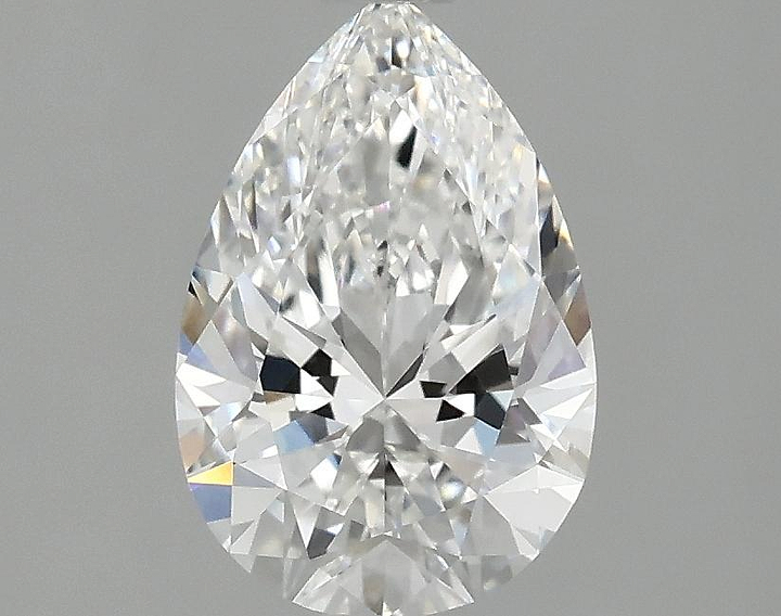 1.59 Carat Pear Shaped Excellent Cut VVS2 IGI Certified Lab Grown Diamond