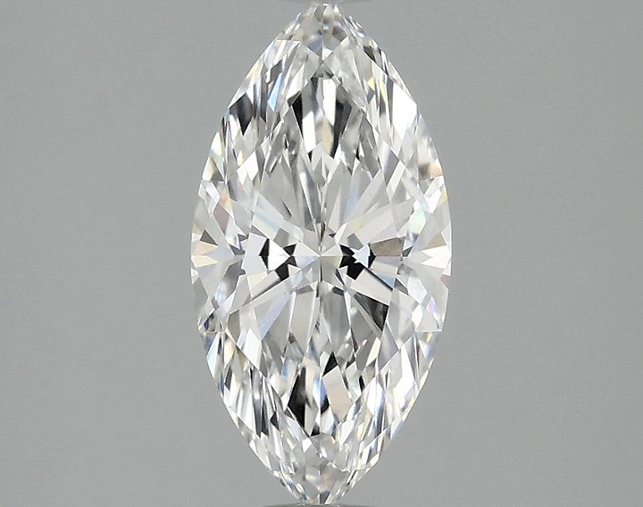1.38 Carat Marquise Shaped Ideal Cut VVS2 IGI Certified Lab Grown Diamond