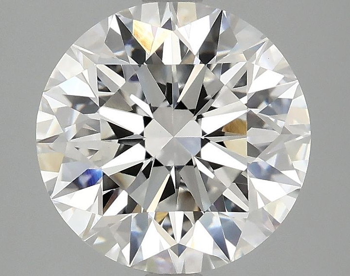 3.02 Carat Round Shaped Excellent Cut VVS2 IGI Certified Lab Grown Diamond