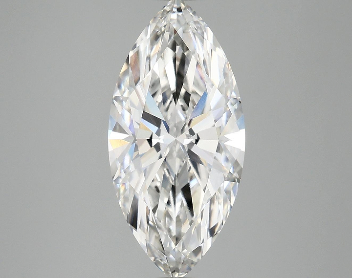 3.09 Carat Marquise Shaped Excellent Cut VVS2 IGI Certified Lab Grown Diamond