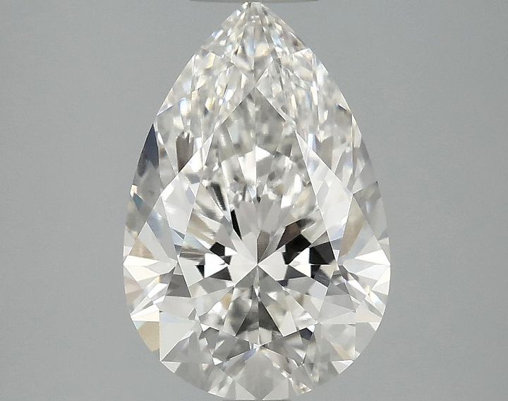 3.01 Carat Pear Shaped Excellent Cut VVS2 IGI Certified Lab Grown Diamond