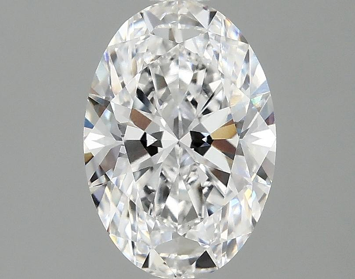 1.52 Carat Oval Shaped Ideal Cut VVS1 IGI Certified Lab Grown Diamond