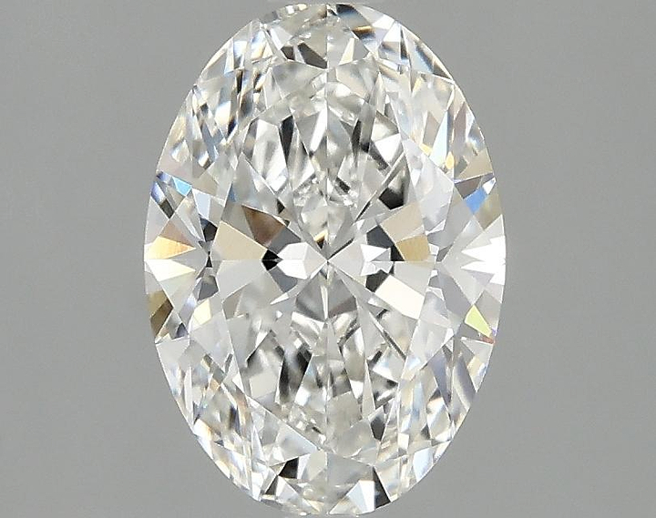 1.54 Carat Oval Shaped Ideal Cut VVS2 IGI Certified Lab Grown Diamond