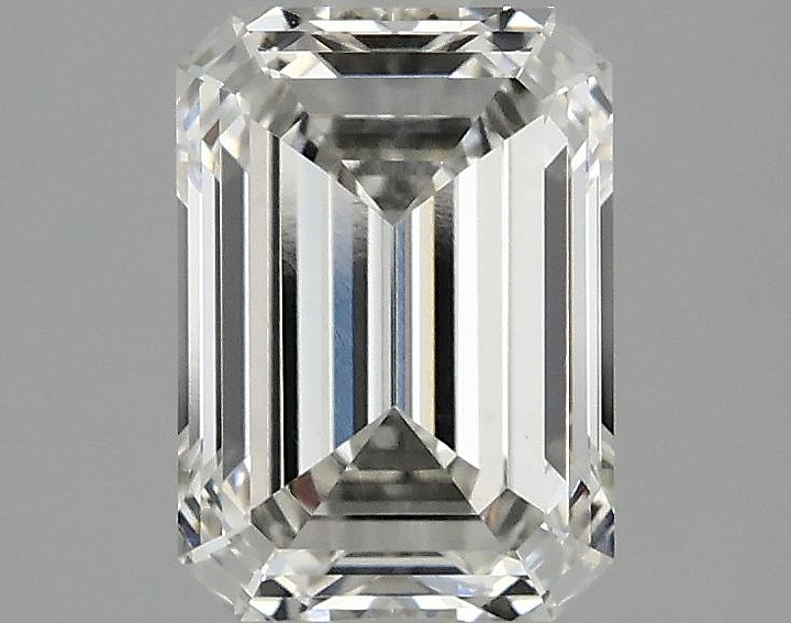 2.05 Carat Emerald Shaped Ideal Cut VVS2 IGI Certified Lab Grown Diamond