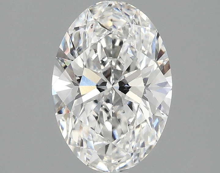 1.58 Carat Oval Shaped Ideal Cut VS1 IGI Certified Lab Grown Diamond
