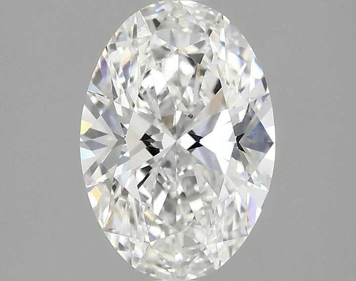 1.56 Carat Oval Shaped Ideal Cut VVS2 IGI Certified Lab Grown Diamond