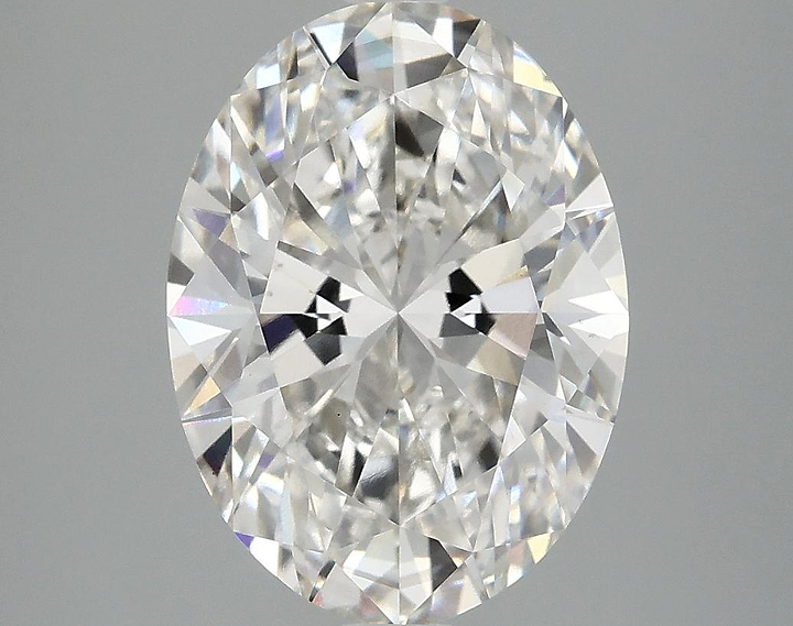 3.9 Carat Oval Shaped Excellent Cut VS2 IGI Certified Lab Grown Diamond