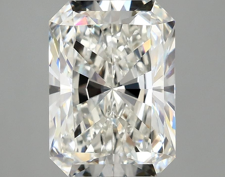 3.51 Carat Radiant Shaped Ideal Cut VVS2 IGI Certified Lab Grown Diamond