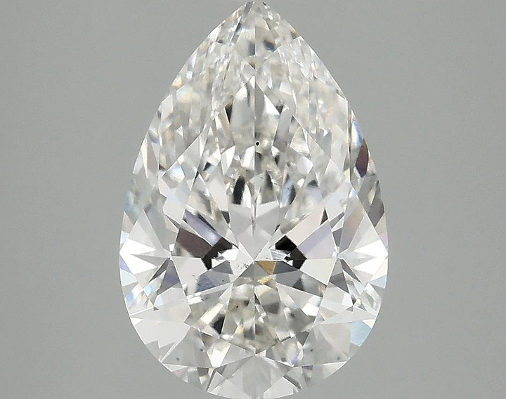 2.46 Carat Pear Shaped Excellent Cut VS2 IGI Certified Lab Grown Diamond