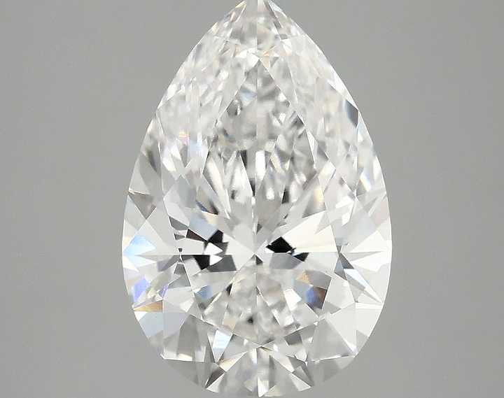 3.06 Carat Pear Shaped Excellent Cut VS1 IGI Certified Lab Grown Diamond
