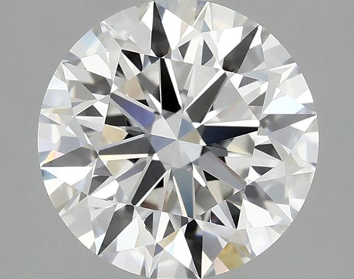 1.98 Carat Round Shaped Ideal Cut VVS2 IGI Certified Lab Grown Diamond