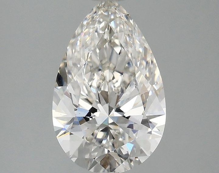 2.1 Carat Pear Shaped Ideal Cut VS2 IGI Certified Lab Grown Diamond