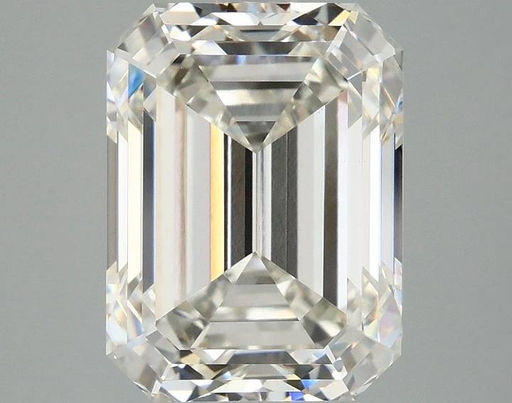 4.08 Carat Emerald Shaped Excellent Cut VS1 IGI Certified Lab Grown Diamond