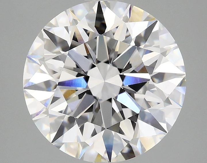 4.08 Carat Round Shaped Excellent Cut VVS2 IGI Certified Lab Grown Diamond