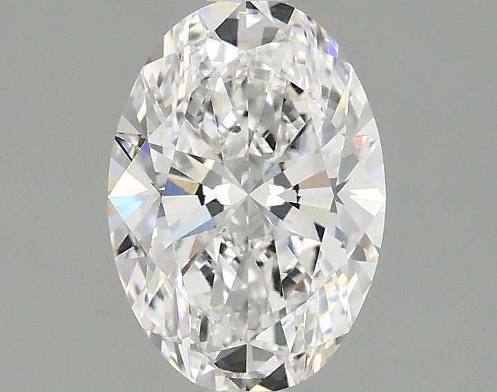 1.5 Carat Oval Shaped Ideal Cut VVS2 IGI Certified Lab Grown Diamond
