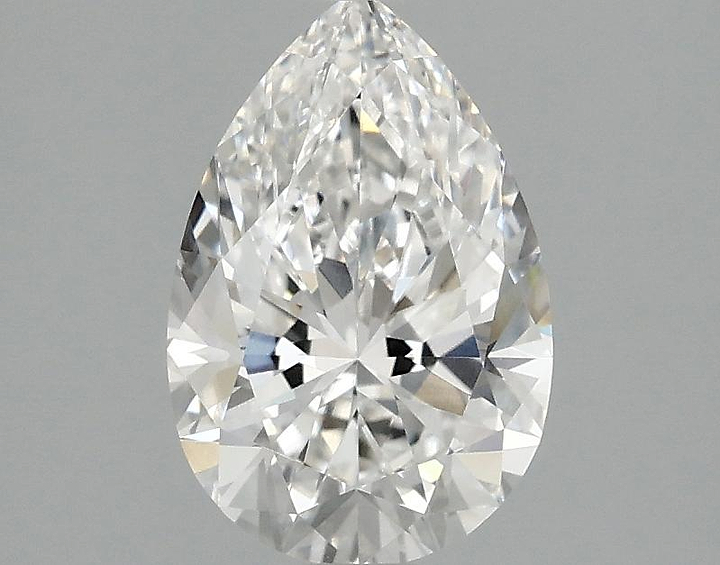 1.53 Carat Pear Shaped Excellent Cut VVS2 IGI Certified Lab Grown Diamond
