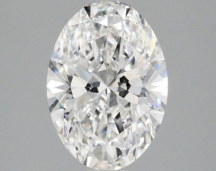 2.09 Carat Oval Shaped Ideal Cut VVS2 IGI Certified Lab Grown Diamond