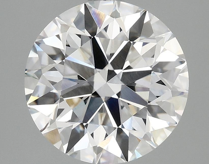 3.09 Carat Round Shaped Excellent Cut VVS2 IGI Certified Lab Grown Diamond