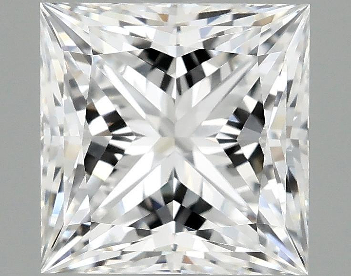 2.1 Carat Princess Shaped Ideal Cut VVS2 IGI Certified Lab Grown Diamond