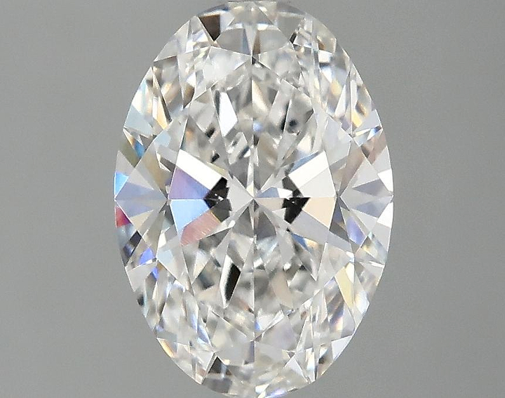 1.65 Carat Oval Shaped Ideal Cut VVS2 IGI Certified Lab Grown Diamond