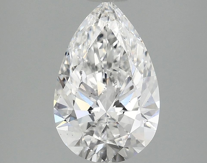 2.06 Carat Pear Shaped Ideal Cut VS2 IGI Certified Lab Grown Diamond
