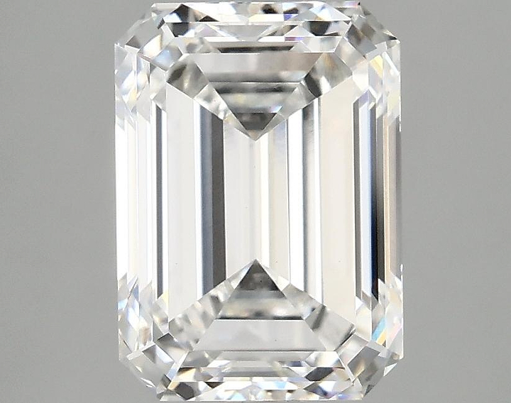 3.01 Carat Emerald Shaped Ideal Cut VS1 IGI Certified Lab Grown Diamond