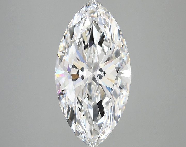 3.09 Carat Marquise Shaped Ideal Cut VVS2 IGI Certified Lab Grown Diamond