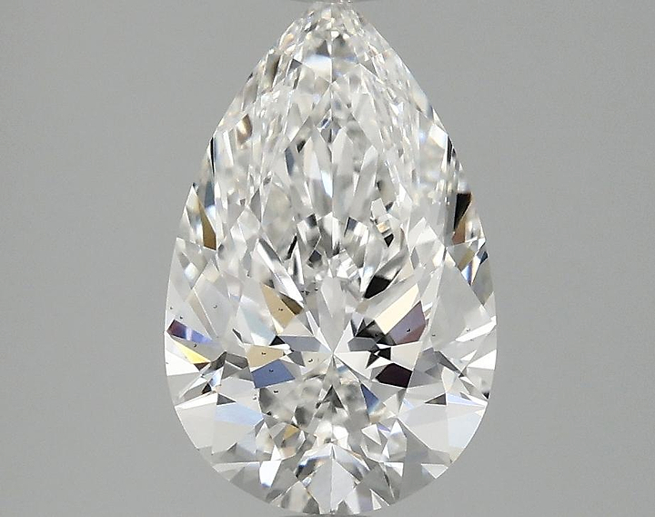 2.03 Carat Pear Shaped Ideal Cut VS2 IGI Certified Lab Grown Diamond