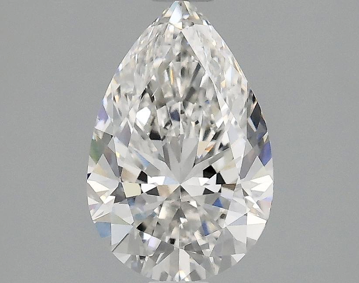 1.45 Carat Pear Shaped Excellent Cut VS2 IGI Certified Lab Grown Diamond
