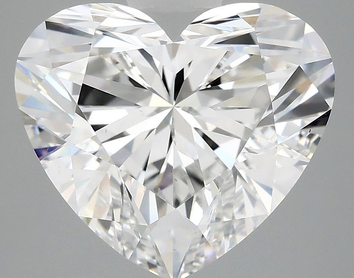 4.57 Carat Heart Shaped Ideal Cut VS1 IGI Certified Lab Grown Diamond