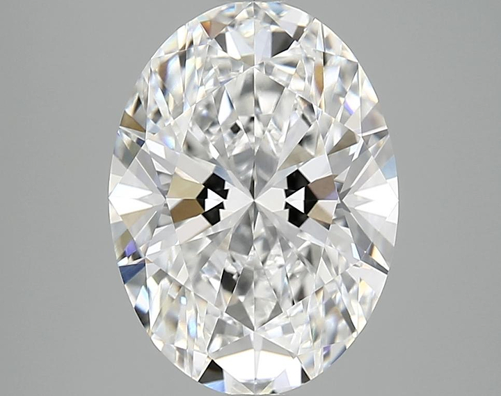 4.09 Carat Oval Shaped Excellent Cut VVS2 IGI Certified Lab Grown Diamond