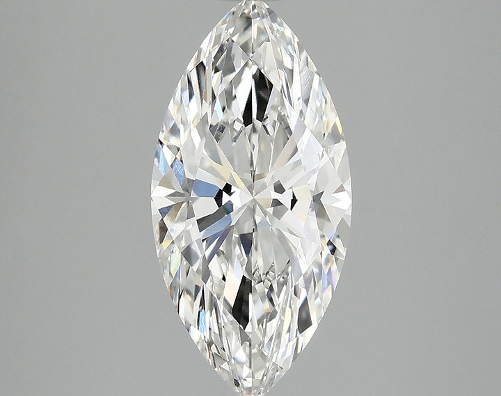 2.44 Carat Marquise Shaped Ideal Cut VVS2 IGI Certified Lab Grown Diamond